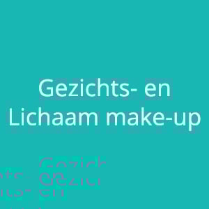 Gezichts- en Lichaams Make-up kh