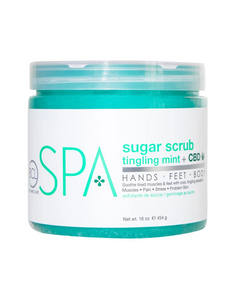 Tingling Mint + CBD Sugar Scrub