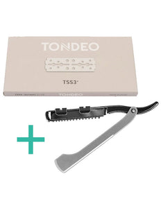 TSS3 Vervangmesjes Lang + GRATIS Razor Zilver Nekmes