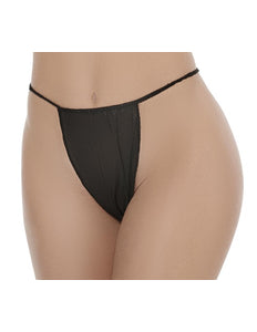 Xanitalia Wegwerp Slip Zwart (100 stuks)
