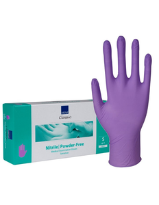 Abena Nitril Handschoenen Ongepoederd Paars (100 Stuks)
