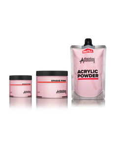 Astonishing Acrylic Powder Acrylpoeder Opaque Pink