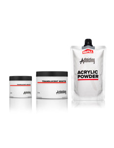 Astonishing Acrylic Powder Acrylpoeder Translucent White