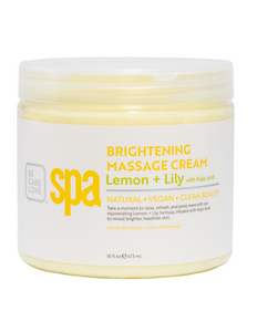 Lemon + Lily Brightening Massage Cream (473ml)