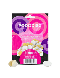 Staleks Staleks Pododisk White Pads Wegwerp Schuurschijven (50 Stuks)