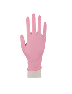 Abena Nitril Handschoenen Ongepoederd Roze (100 Stuks)