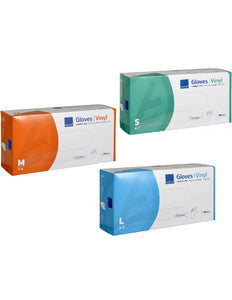 Abena Vinyl Handschoenen Ongepoederd Transparant (100 Stuks)