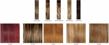 Balmain Fill-in Extensions Natural Straight 25cm (50 Stuks)