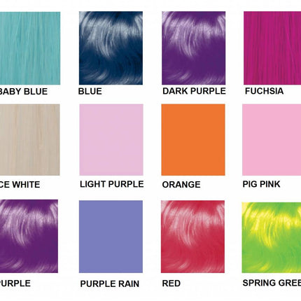 Balmain Fill-in Extensions Straight Fiber Fantasy Colors 45cm