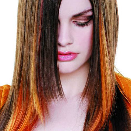 Balmain Fill-in Extensions Straight Fiber Fantasy Colors 45cm