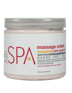 BCL SPA Pink Grapefruit Energizing Massage Cream (473ml)