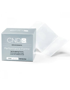CND Nagel Sjabloon Performance Forms Clear (300 Stuks)