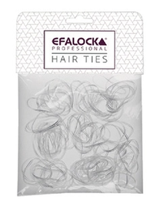 Efalock Rasta Elastiekjes Transparant (100 Stuks)