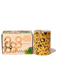 Framar Folie Party Animal Embossed op Rol (12,7cm x 100,58m)