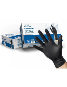 Intco Nitril Handschoenen Zwart Poedervrij Latexvrij (100 Stuks)