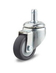 Kappershandel Steinco Rubberen Wieltje Kappersfiets met Stift Kliksysteem