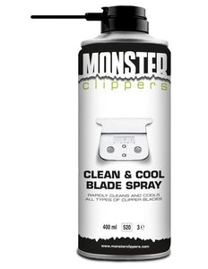 Monster Clippers Clean & Cool Blade Spray (400ml)