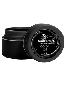 Nailperfect Color+ Gel Black - Gepigmenteerde Nagelgel (7 Gram)