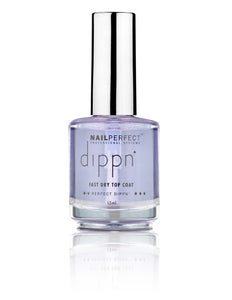 Nailperfect Dippn Fast Air Dry Top Coat Hoogglans (15ml)