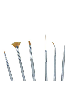 No Label Penselen Set 6 Stuks