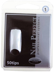 No Label Tips Easy White Navulling 50st