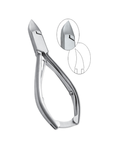 Orthofex Orthofex Dubbel Scharniertang Spitse Bek Diabetici RVS