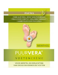 Puur Vera Voetcreme Menthol
