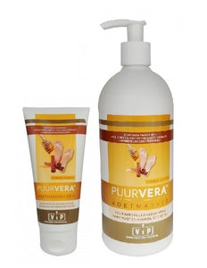 Puur Vera Voetmasker/-Creme Honing en Kaneel