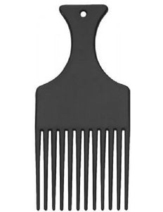 Sibel Afro Handvatkam Zwart