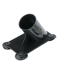 Sibel Fohnhouder Zwart met Zuignappen