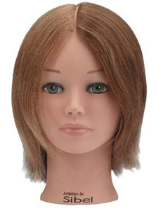Sibel Oefenhoofd Selina  4 kleuren 15-25cm 100% Echt Haar