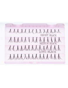 Sibel Wimperextensions Mixed Set Star Look 56 st, (S, M, en L)