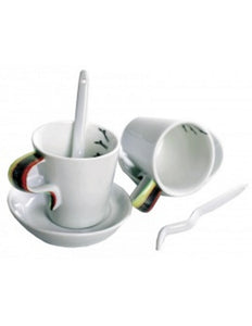 Trend Design Kopjes Cafe Design Set (18-Delig)