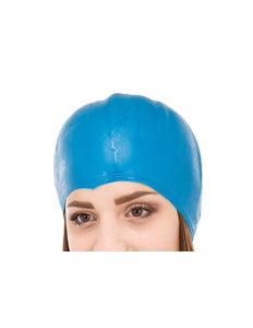 Xanitalia Blondeermuts Blauw Rubber (incl. Haaknaald)