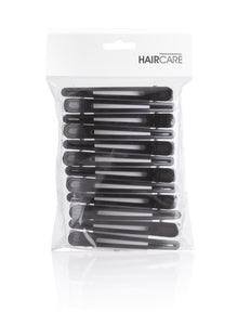 Xanitalia Verdeelklemmen Clips Aluminium/Plastic Zwart (12 Stuks)