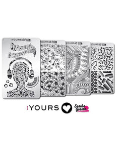 Yours Cosmetics Loves Sascha Gossen Stempelplaten Collectie