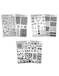 Yours Cosmetics Stempelplaten Dubbelzijdig - Fantastic Fall Collectie