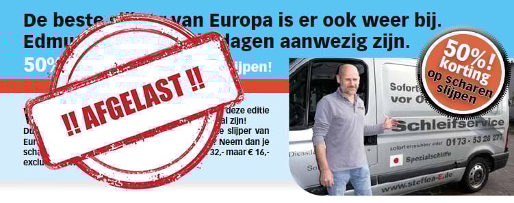 Edmund scharen afgelast 2024