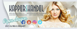 Kappershandel Banner Open Dag 5 en 6 maart 2017 x470