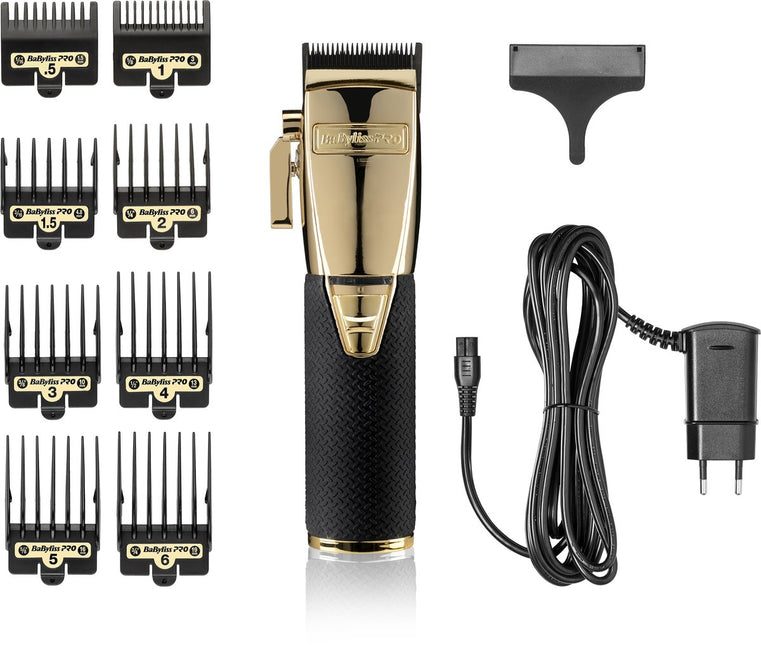 BaByliss PRO 4Artists Tondeuse BOOST+ GoldFX + GRATIS Laadstandaard