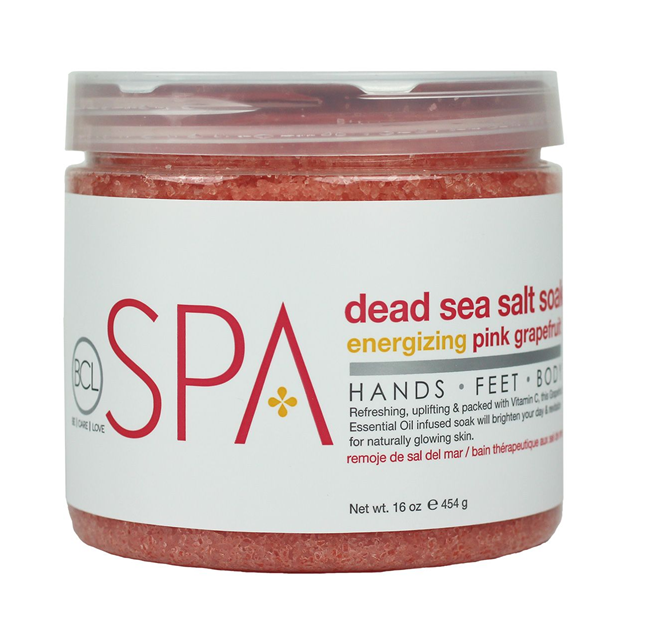 Pink Grapefruit Energizing Dead Sea Salt Soak