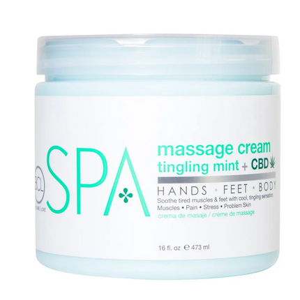 Tingling Mint + CBD Massage Cream