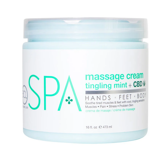 Tingling Mint + CBD Massage Cream