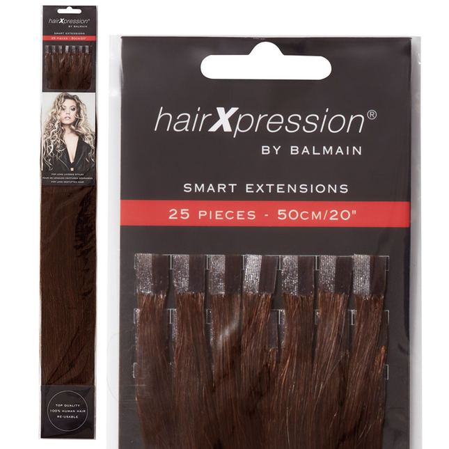 Balmain Hair Xpression Smart Extensions 40Cm 100% Echt Haar (25 Stuks)