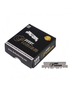 Derby Premium Enkelzijdige Scheermesjes (100 Stuks)