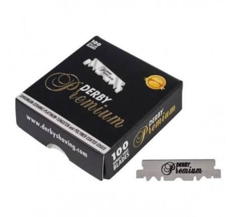 Derby Premium Enkelzijdige Scheermesjes (100 Stuks)