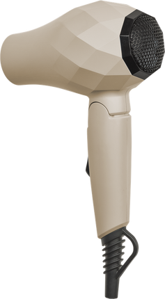 Efalock Haardroger Mini Travel Beige (Opvouwbaar) 1000Watt