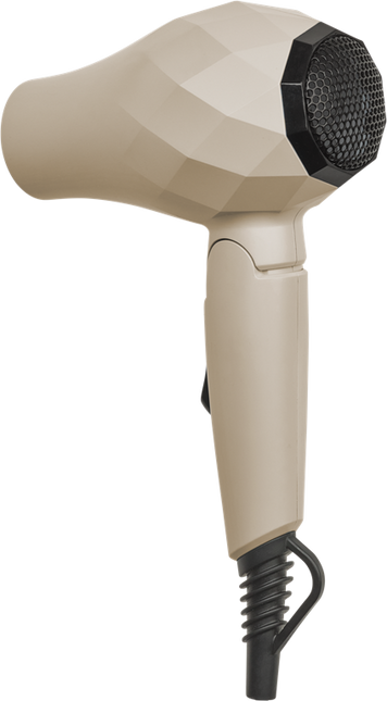 Efalock Haardroger Mini Travel Beige (Opvouwbaar) 1000Watt