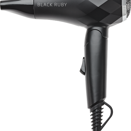 Efalock Haardroger Mini Travel Zwart (Opvouwbaar) 1000Watt