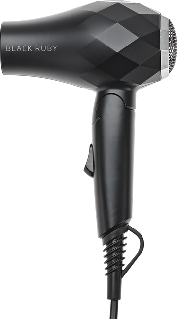 Efalock Haardroger Mini Travel Zwart (Opvouwbaar) 1000Watt